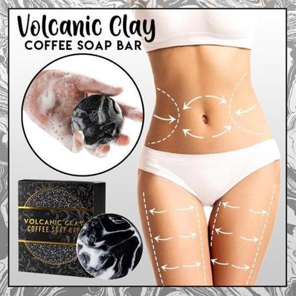 Mydło w kostce usuwające cellulit z popiołem wulkanicznym