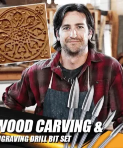 Zestaw wierteł do rzeźbienia i grawerowania w drewnie