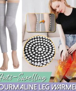 Przeciwobrzękowe turmalinowe ocieplacze na nogi