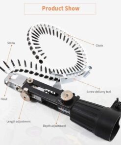 Adapter do pistoletu do gwoździ elektrycznych z łańcuszkiem do wiertarki