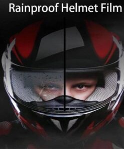 Odporna na deszcz, przeciwmgielna naszywka na kask