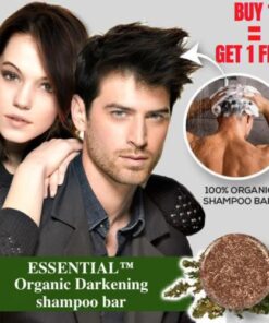 ESSENTIAL - Organiczny szampon przyciemniający w kostce