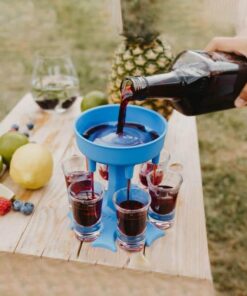 Dozownik i uchwyt na 6 kieliszków