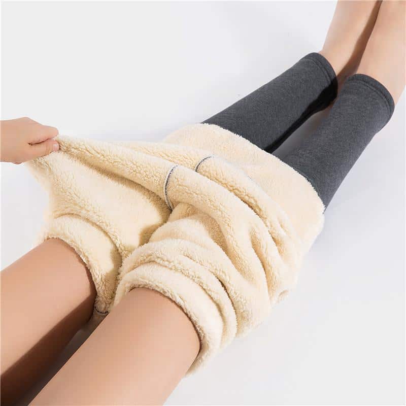 Wyprzedaż świąteczna - Bardzo grube legginsy z kaszmiru - Image 2