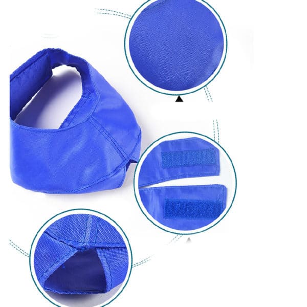 Uspokajający, oddychający, miękki kaganiec dla kota - Image 3