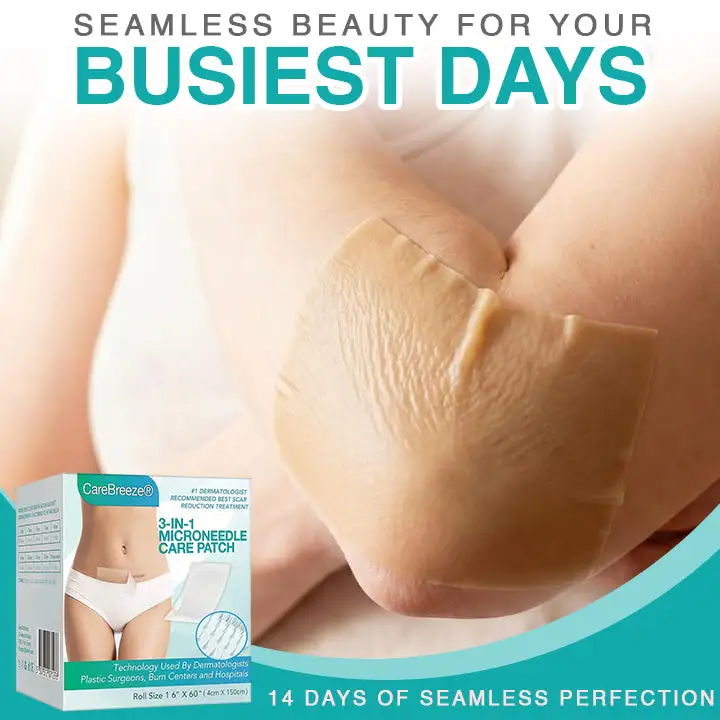 𝗖𝗮𝗿𝗲𝗕𝗿𝗲𝗲𝘇𝗲® Plaster pielęgnacyjny z mikroigłami 3 w 1 - Image 6