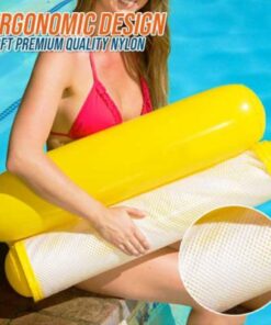 Nadmuchiwany hamak wodny i włóczęga