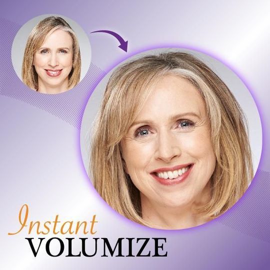 Jedwabista nakładka do włosów z klipsem - Image 7