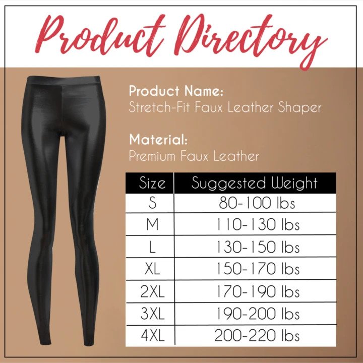 Dopasowany fason ze sztucznej skóry - Image 9