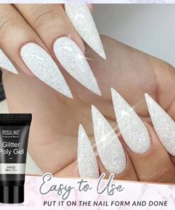 Zestaw do paznokci BeautiNail Glitter PolyGel