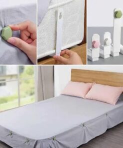 Zestaw klipsów do chwytania prześcieradła