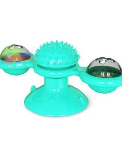 Zabawka dla kota z obrotowym wiatrakiem