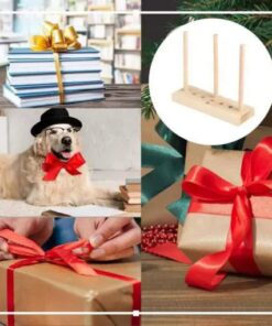 Rzemieślniczy drewniany kokardka