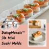 Formy do mini sushi 3D DaisyMosaic