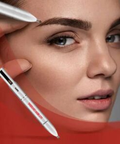 Pióro do konturowania i rozświetlania brwi 4 w 1