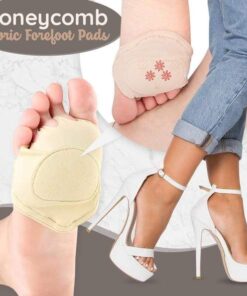 Wkładki w przedniej części stopy z tkaniny o strukturze plastra miodu