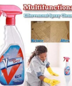 Wielofunkcyjny musujący środek czyszczący w sprayu