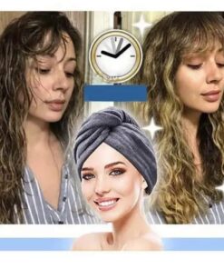 Szybkoschnący ręcznik do włosów