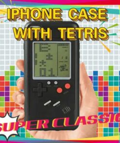 Etui na telefon w stylu retro 3D