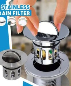 Filtr spustowy ze stali nierdzewnej