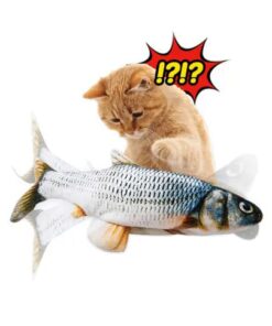 Wibrująca interaktywna zabawka-ryba